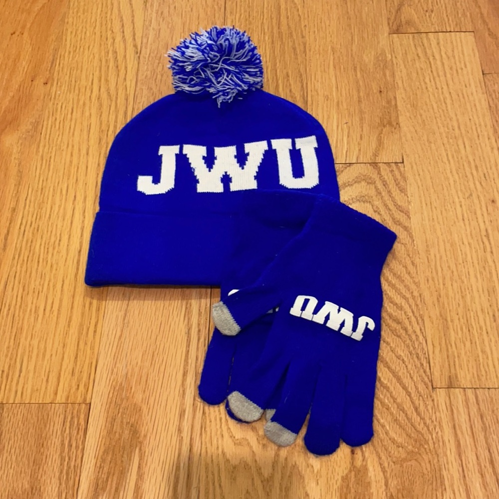 Johnson & Wales University Hat/Glove Set